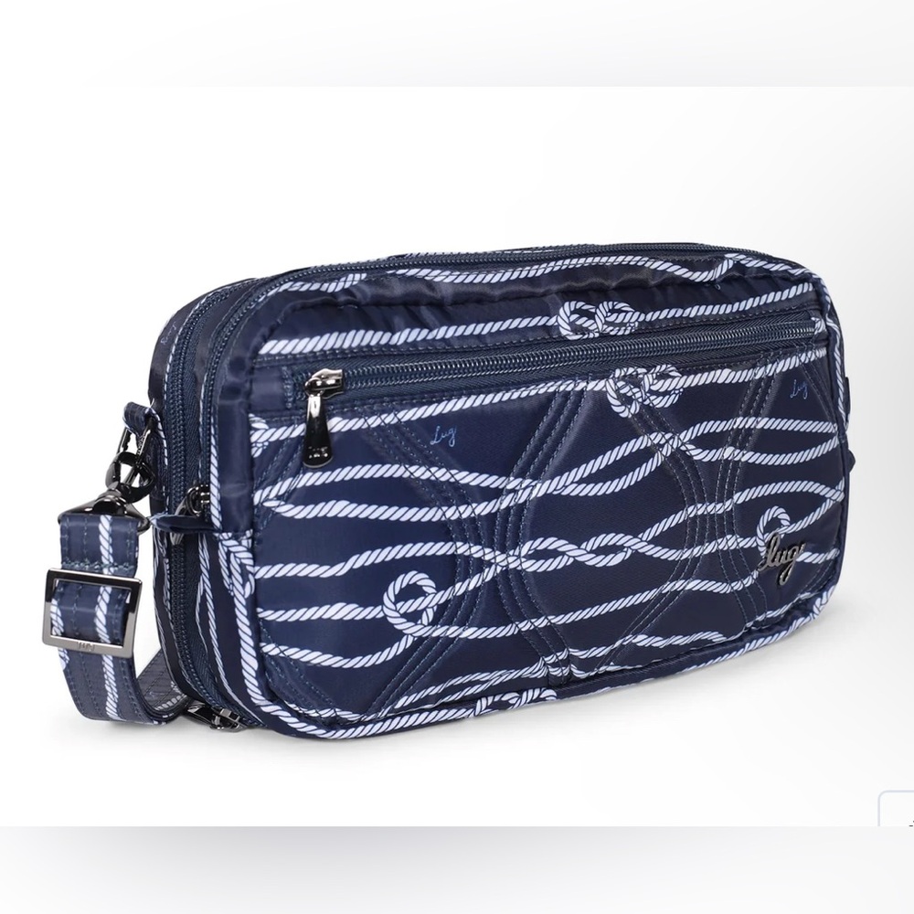 Lug Nautical Navy Crossbody Bag